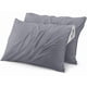thumbnail image 1 of Set De 2 Fundas Para Almohadas Impermeables 50 X 70 Cm Antimanchas Gris, 1 of 10