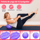 thumbnail image 4 of "Set 13 Yoga Pilates Belug Elasticas Ring Resistencia Power Bands Lila ", 4 of 5
