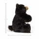 thumbnail image 3 of Títere De Mano Baby Black Bear De Peluche 13 X 15 X 23 Cm, 3 of 3