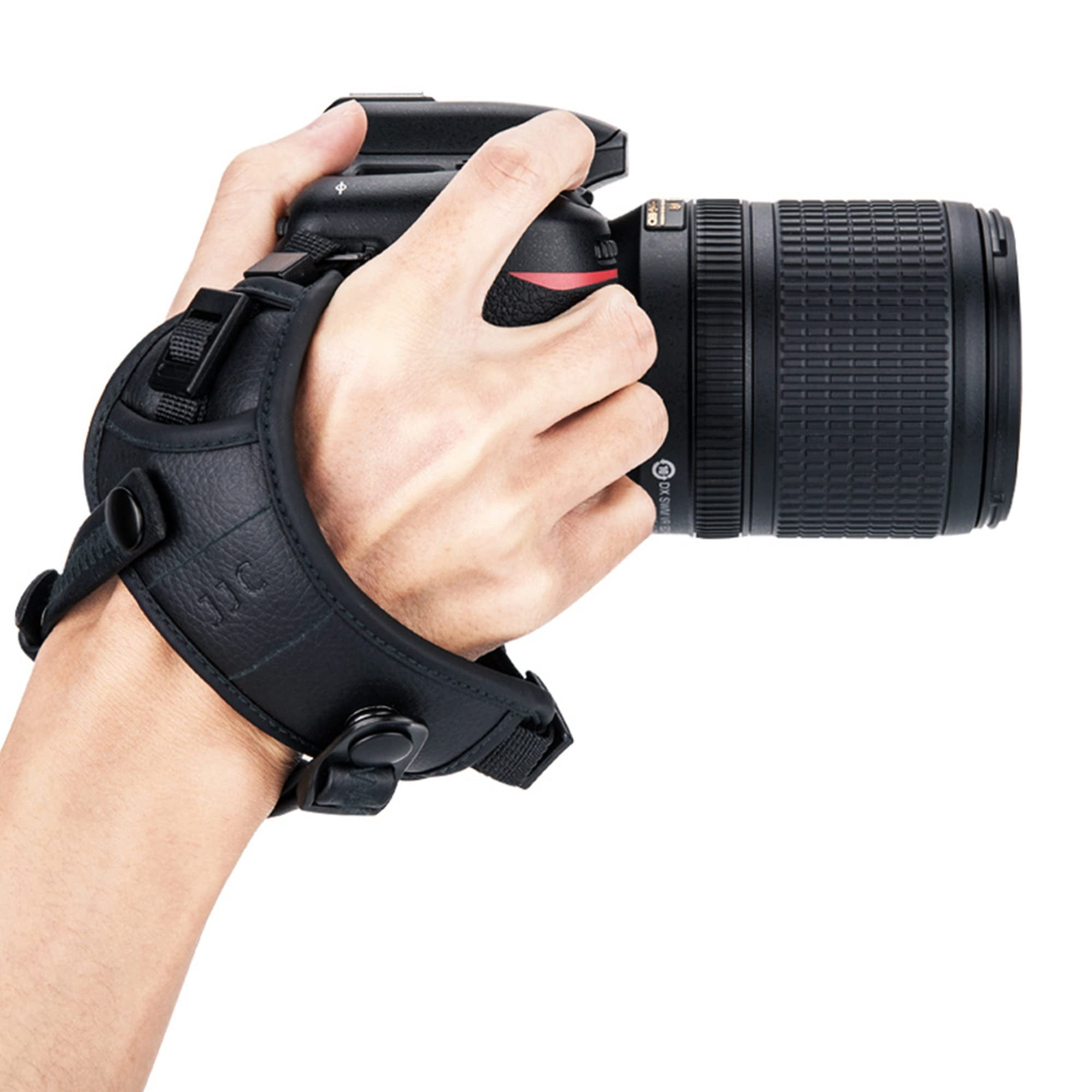 Correa De Mano Para Cámara Jjc Deluxe De Microfibra Para Canon Nikon Sony
