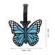 thumbnail image 2 of Unique Bargains 1 Pieza Etiqueta de Equipaje de Mariposa para Viajar Azul Goma Suave, 2 of 5
