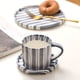 thumbnail image 3 of Set de Platos y Tazas Rayas Vintage Azul, 3 of 10
