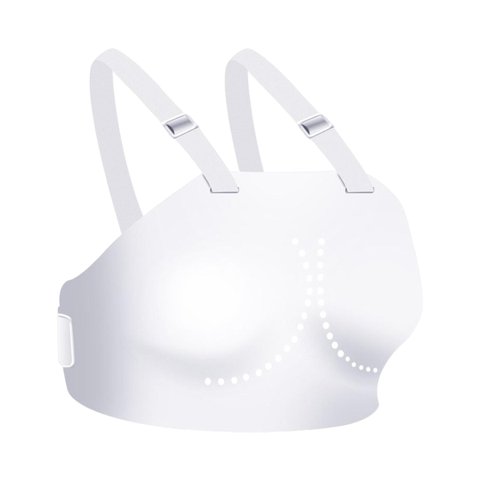 Ioensy - Protector De Pecho Heavy Punching Boxing Karate Esgrima Sports Chest Guard Mujer Xs 83-85Cm