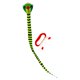 thumbnail image 2 of Cometa De Serpiente Fácil De Volar Cometa De Juguete Volador De Serpiente Para Juego De Granja Al Aire Libre Regalo De Cumplea?os 8 M Con Línea Roja, 2 of 5
