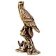 thumbnail image 2 of Estatua de águila de latón, decoración de simulación, mesa, césped, espantapájaros para el hogar, decoración coleccionable para jardín, decoración del, 2 of 5