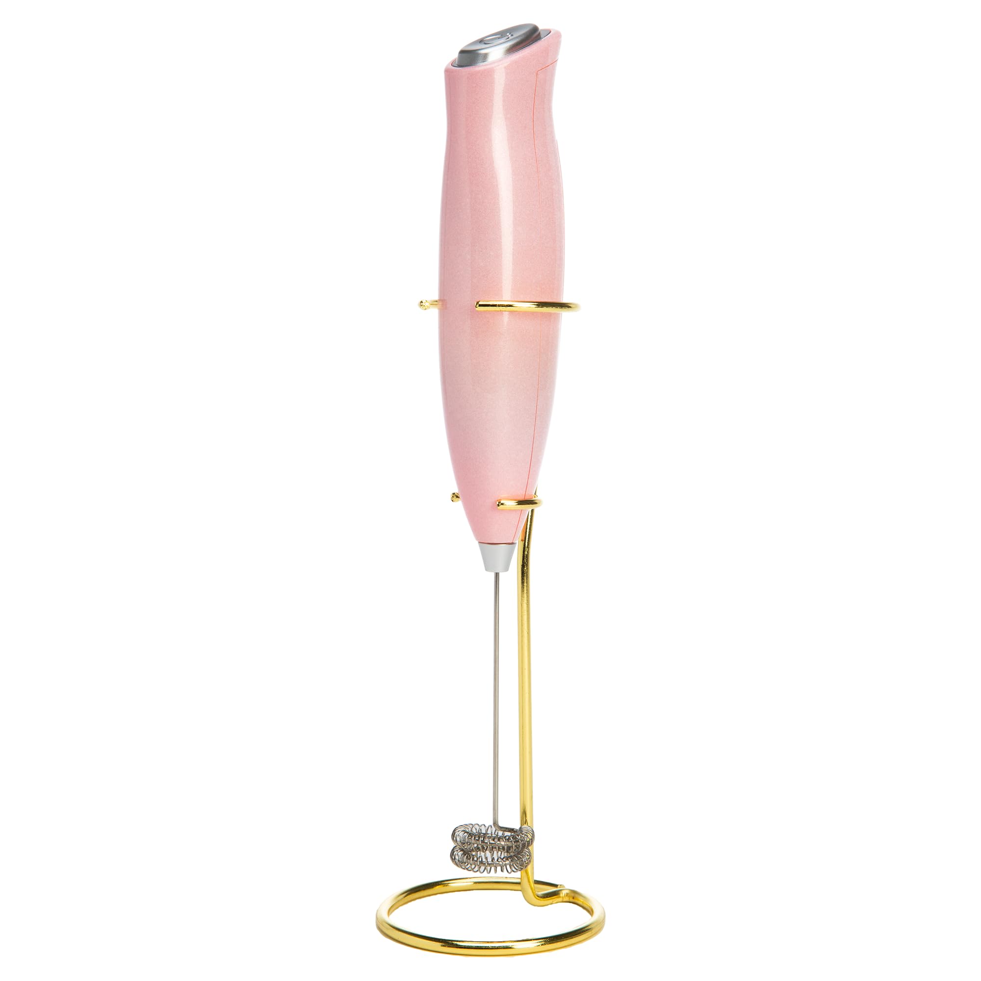 Dispositivo Portátil Eléctrico Milk Frother Paris Hilton, Rosa, Con Soporte