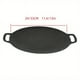 thumbnail image 1 of 1pc, BBQ Grill Pan With Two Hanging Ears, Oil Frying Baking Pan, Non-stick Induction Cooker Cooking Grilling Pans, BBQ Tools, BBQ Accessories, Grill Accessories, 1 of 4