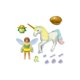 thumbnail image 2 of Flor arcoíris de unicornio coleccionable de Toy Playmobil con hada, 2 of 8