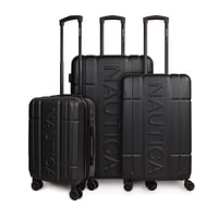 Nautica - Set 3 Maletas S+M+L Amsterdam Negro