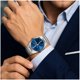 thumbnail image 2 of Reloj Analógico de Cuarzo para Hombre 40 mm Calendario Cristal Hardlex Acero Inoxidable 3 ATM Resistente al Agua Diseño Elegante para Negocios y Uso Diario, 2 of 3