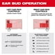 thumbnail image 3 of Auriculares Bluetooth Milwaukee Jobsite 2191-21 Red Lithium USB, 3 of 3
