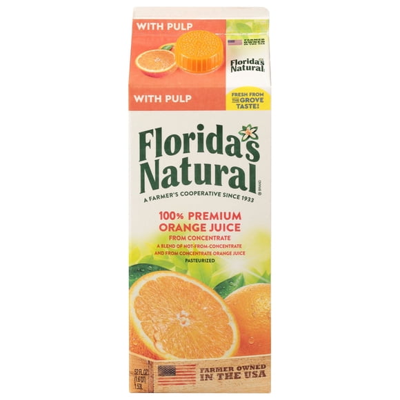 Jugo de Naranja con Pulpa, 1,75 L