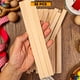 thumbnail image 2 of Palitos De Madera Para Manualidades De 26 Cm Madera De Haya 35 Piezas, 2 of 7