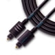 thumbnail image 1 of Cable de fibra óptica de audio digital Toslink SPDIF de SatelliteSale, cable universal de PVC negro de 90 cm., 1 of 1