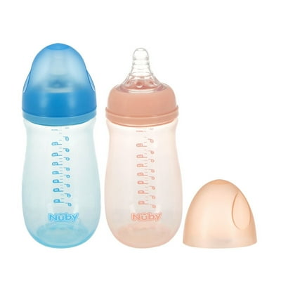 Mamadera Upscale Boca Ancha Nuby, Color Surtido 1 Un  Simond’S