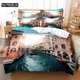 thumbnail image 1 of Boat Bedding 3-piece Digital PrintingPlain Weave Craft For North America And Europe Bedding Set, 1 of 5