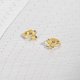 thumbnail image 3 of Pendientes de aro con lazo, pendientes de lazo dorado, minimalistas, elegantes, con lazo de cinta, pequeños aros Huggie, joyería de moda, regalo para mujeres y niñas., 3 of 7