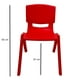 thumbnail image 2 of Silla Polipropileno Apilable 60x36x35 Roja, 2 of 3