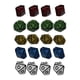 thumbnail image 2 of 20 Piezas 16mm Acrílico Dados Mesa Borad Juegos Para RPG Juegos De Rol, 2 of 5