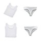 thumbnail image 3 of 4 Piezas 1/6 Escala Mujer Soldado Chaleco Delgado Weskit Ropa Interior Para Figuras De 12 Pulgadas, 3 of 3