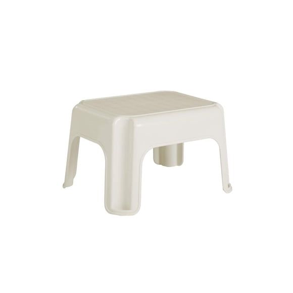 Taburete Rubbermaid Roughneck Bisque ligero de 300 libras