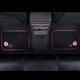 thumbnail image 4 of Juego de 4 alfombrillas CAR PASS bordadas con mariposas rosas, 4 of 9