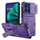 thumbnail image 1 of Funda para Motorola Moto G Stylus 5G (2025) Slim Fit con Cubierta Deslizante para Cámara y Soporte Invisible, Cubierta a Prueba de Golpes de Grado Militar, Morado, 1 of 8