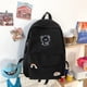 thumbnail image 1 of Girls School Bags for Teen Cute Cartoon White Nylon Middle Student Backpack Women, 1 of 3