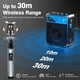 thumbnail image 3 of Máquina de karaoke HWWR con 3 micrófonos inalámbricos UHF Bluetoo, 3 of 7