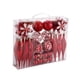 thumbnail image 3 of 40 Colgantes Pequeños De Navidad Irrompibles Para Fiestas, Celebraciones, Color Rojo, 3 of 5