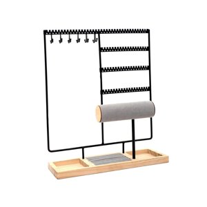 Magideal - Soporte Para Aretes Soporte De Exhibición Soporte Para Colección De Aretes Soporte Para Joyas Toalla Organizador De Joyas Para Relojes Pendientes Colg