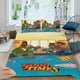 thumbnail image 2 of Buenos Tiempos Conjunto de sábanas temático, trío de piezas, cómodo y amigable con la piel, diseño único, regalo de decoración para el hogar para familiares, amigos y fans, 90 cm * 190 cm, 2 of 6
