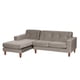 thumbnail image 2 of Sofa Chaiselong Der Salerno 3 Cuerpos Lado Izquierdo Tela Velvet Gris, 2 of 4
