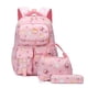 thumbnail image 1 of 3pcs Cute Cartoon Pattern Backpack Lunch Bag And Pen Bag Set, Primary School Students School Bag, Primary School Student School Bag, 1 of 5