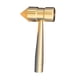 thumbnail image 4 of Mini Martillo De Latón, Martillo De Nogal, Manualidades, Proyectos De Bricolaje, Pasatiempos, Punzón De Latón, 4 of 5
