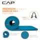 thumbnail image 3 of Esterilla de yoga CAP Barbell de alta densidad de 12 mm de grosor con correa de transporte, 3 of 7