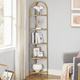 thumbnail image 4 of Mueble Estante Esquinero Dorado Odder, 4 of 8