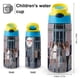 thumbnail image 2 of Arkadaşlar Botella de Agua con Tapa Pop Top de Un Toque, Acero Inoxidable, a Prueba de Fugas, para Deportes, Botella Infantil azul 12 oz, 2 of 6