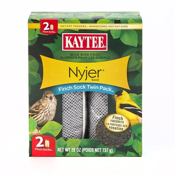 Bolsa de semillas de cardo Kaytee 100033941 con alimentador recargable