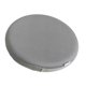 thumbnail image 1 of taburete de barra cubre protector de funda de asiento de silla redondo gris 33cm, 1 of 5