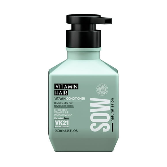Vitamin Hair - Acondicionador Nutritivo E Hidratante Para Cabello Seco Y Dañado 250Ml