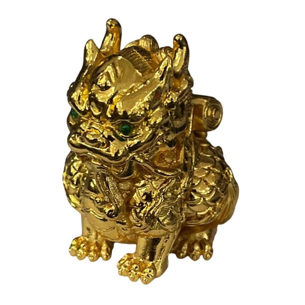 Colección de esculturas de estatuas chinas , artesanías decorativas de recuerdo, figuritas de adorno Feng Shui para tiendas y mesas de comedor.