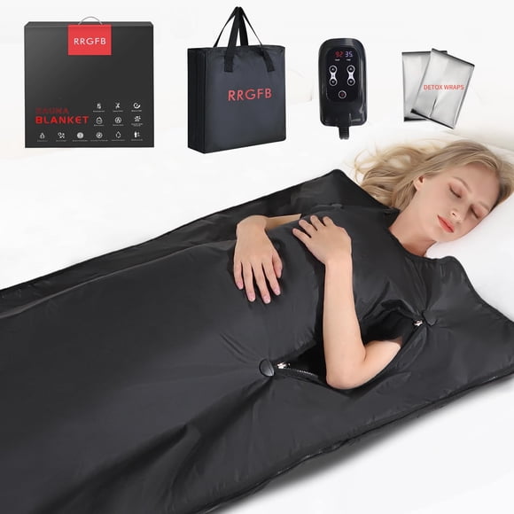 Manta portátil de sauna infrarroja RRGFB Detox & Relaxation