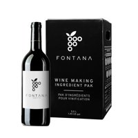 Kit De Elaboración De Vino Fontana French Cabernet Sauvignon 30 Botellas
