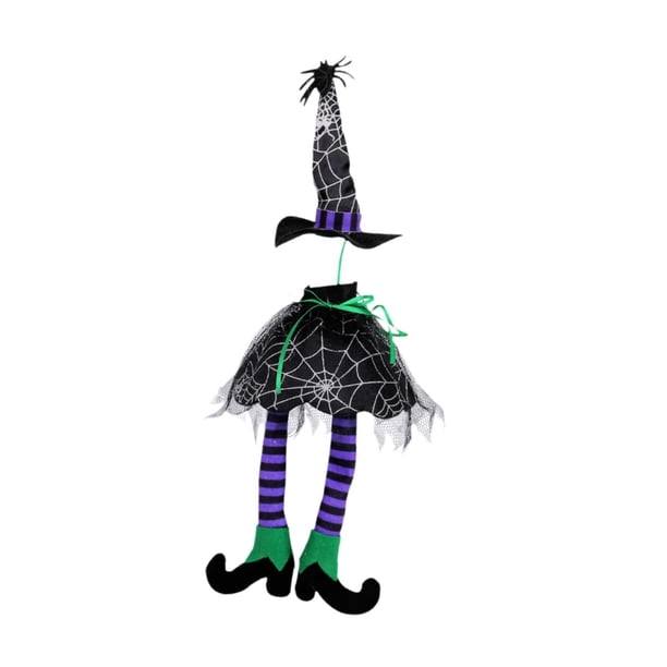 Funda Para Botella De Vino Con Forma De Sombrero De Bruja Para Halloween, Decoración De Halloween Para Restaurante, Vacaciones, Color Negro