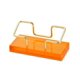 thumbnail image 2 of Porta Tarjetas de Presentación Leicraft Naranja Dorado Acrílico, 2 of 6