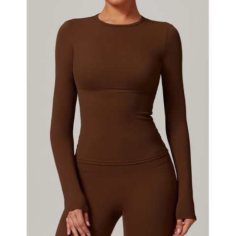 Flix Spa - Polera Slim Fit Manga Larga Mujer Silueta Modeladora