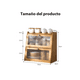 thumbnail image 2 of Organizador Menaje Cocina Bambú Multiuso 3 Niveles, 2 of 3