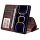 thumbnail image 4 of Funda Billetera para Xiaomi Poco F5 Pro con Porta Tarjetas y Soporte Ajustable Marrón, 4 of 5