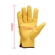 thumbnail image 5 of Guantes de jardinería de cuero, resistentes a espinas y cortes, transpirables, de seguridad, para hombres y mujeres., 5 of 8